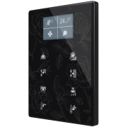 TMD Display One -  Емкостный комнатный контроллер KNX, пластиковая окантовка